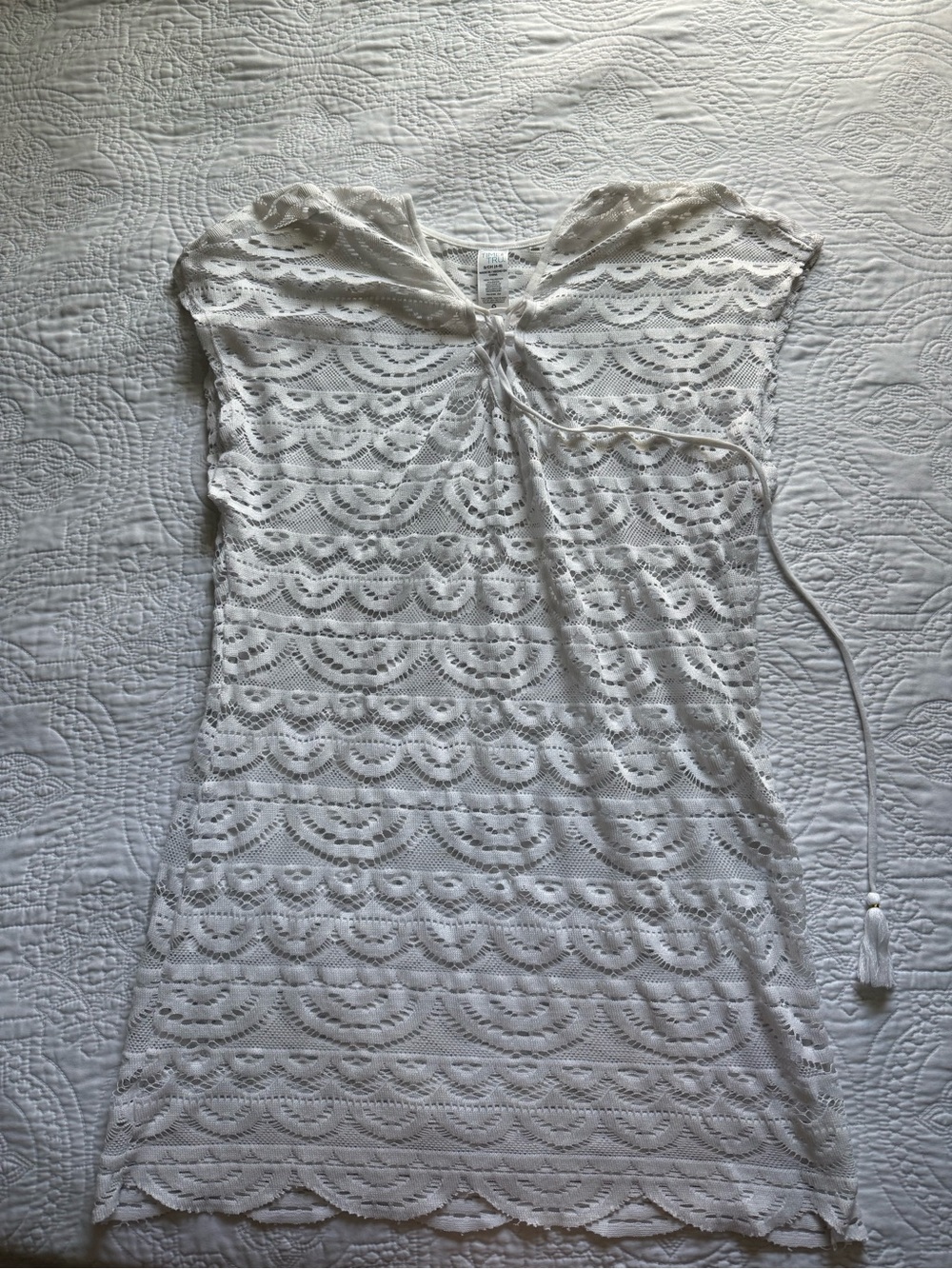 White Lace Swimsuit Cover Up